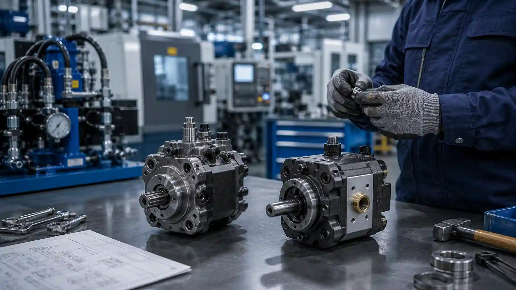 Radial Piston Pump vs Hydraulic Vane Pump: Beginner’s Guide